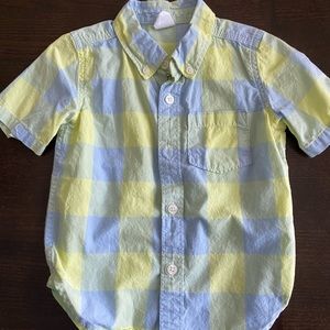 Baby gap toddler short sleeve button up